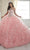 Quinceanera Collection - Strapless Beaded Ruffle Ballgown 26845 - 1 pc Champagne In Size 6 Available Quinceanera Dresses 6 / Champagne
