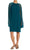 R&M Richards 2496 - Caped Sheath Cocktail Dress Special Occasion Dress 6 / Emerald