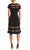 R&M Richards 7771 - Sheer Illusion Midi Dress Cocktail Dresses