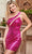 Rachel Allan 30038 - One Shoulder Cape Homecoming Dress Cocktail Dresses