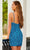 Rachel Allan 40183 - Spaghetti Strap Beaded Cocktail Dress Cocktail Dresses 2 / Fuchsia Pink
