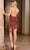 Rachel Allan 40273 - Sleeveless Sequin Embellished Cocktail Dress Cocktail Dresses