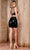 Rachel Allan 40321 - One Shoulder Cut-Out Short Dress Cocktail Dresses