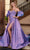 Rachel Allan 50270 - Beaded Fitted Gown with Overskirt Evening Dresses 00 / Lilac