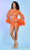 Rachel Allan 70492 - Sequin Cutout Romper Homecoming Dresses