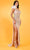 Rachel Allan 70493 - One Shoulder Embellished Prom Dress Prom Dresses 00 / Silver Nude