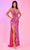 Rachel Allan 70502 - Spaghetti Strap Ornate Prom Dress Prom Dresses 00 / Fuchsia