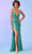 Rachel Allan 70502 - Spaghetti Strap Ornate Prom Dress Prom Dresses 00 / Jade