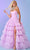 Rachel Allan 70503 - Jeweled Neck Tulle Prom Dress Ball Gowns 00 / Lilac