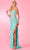 Rachel Allan 70504 - Beaded Strappy Prom Dress Prom Dresses 00 / Mint