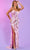 Rachel Allan 70506 - Ornate Sheath Prom Dress Prom Dresses 00 / Light Pink Multi
