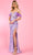 Rachel Allan 70568 - Sequin High Slit Prom Dress Prom Dresses 00 / Lilac