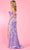 Rachel Allan 70568 - Sequin High Slit Prom Dress Prom Dresses
