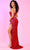 Rachel Allan 70582 - Asymmetrical Sheath Evening Dress Evening Dresses