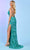 Rachel Allan 70595 - Floral Sequin Scoop Prom Gown Prom Dresses