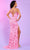 Rachel Allan 70601 - Deep V-Neck Shimmer Prom Gown Prom Dresses