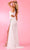 Rachel Allan 70638 - Asymmetric Beaded Band Prom Gown Prom Dresses