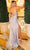 Rachel Allan 70640 - Beaded Plunge V-Neck Prom Gown Bridal Dresses