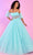 Rachel Allan 70661 - Strapless Illusion Waist Prom Gown Ball Gowns 00 / Mint