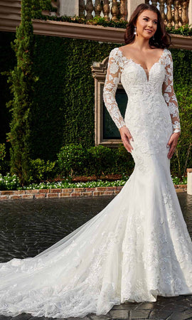 Rachel Allan Bridal Lace Detailed Bridal Gown