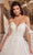 Rachel Allan Bridal RB3163 - Tie Strap Embroidered Bridal Gown Wedding Dresses