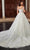 Rachel Allan Bridal RB4143 - Off Shoulder Glitter Bridal Gown Evening Dresses