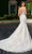 Rachel Allan Bridal RB4145 - V-Neck Trumpet Bridal Gown Evening Dresses
