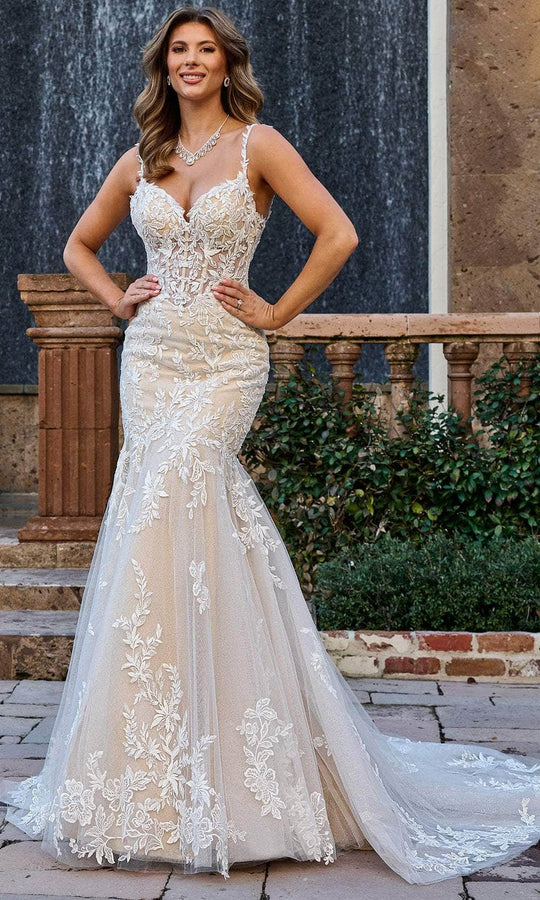 Rachel Allan Bridal RB4190 - Sleeveless Trumpet Bridal Gown