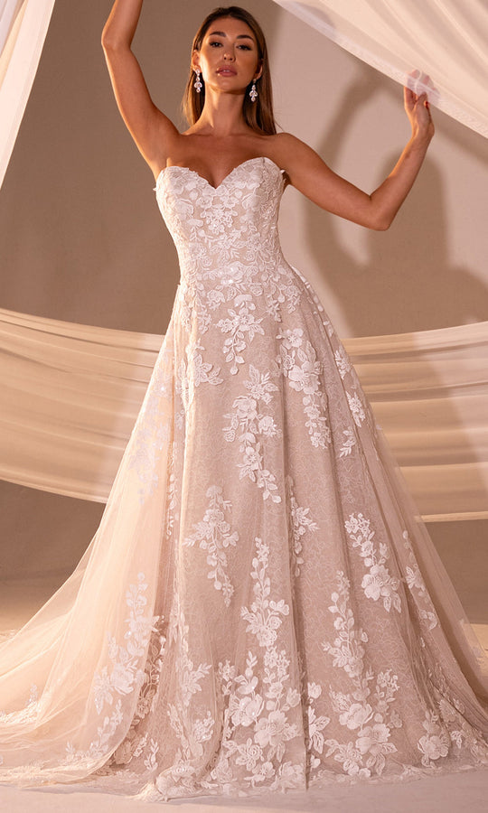 Rachel Allan RB4219 - Lace Beaded Sweetheart A-Line Gown