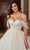 Rachel Allan Bridal RB6115 - Off-Shoulder Pleated Bodice Ballgown Bridal Dresses