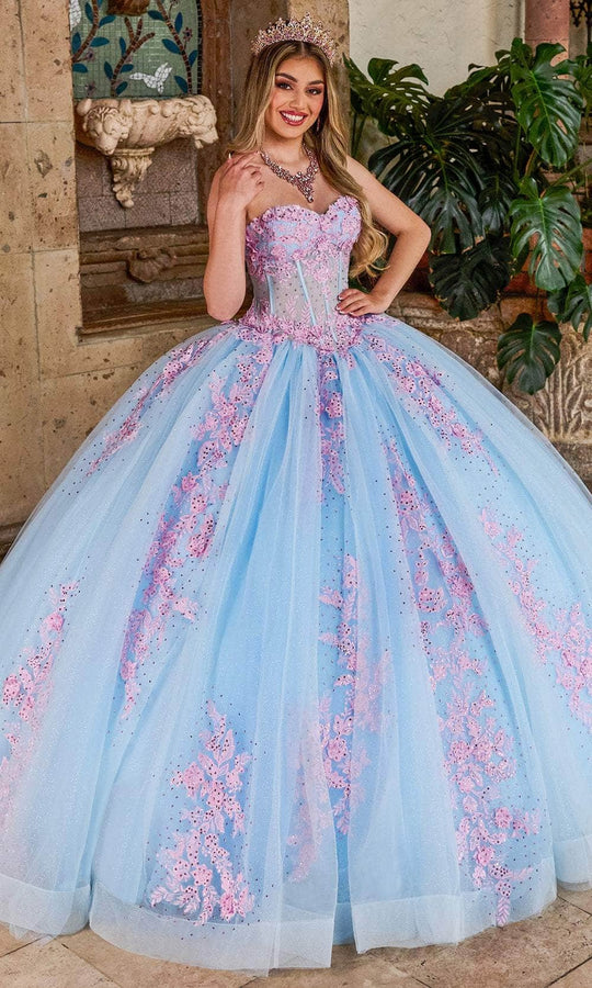 Rachel Allan Bridal RQ1140 - Corset Bodice Bow Detailed Ballgown
