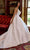 Rachel Allan RB2177 - Plunging V-Neck Pleated Bridal Gown Bridal Dresses