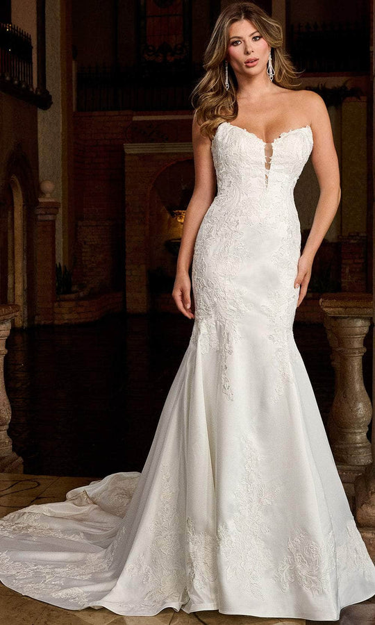 Rachel Allan RB3211 - Strapless Sweetheart Trumpet Wedding Gown