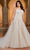 Rachel Allan RB5042 - Lace Applique Strapless Bridal Gown Bridal Dresses