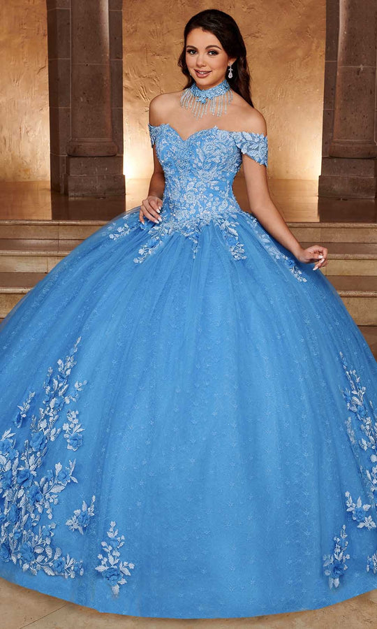 Rachel Allan RQ1112 - Sweetheart Beaded Lace Ballgown