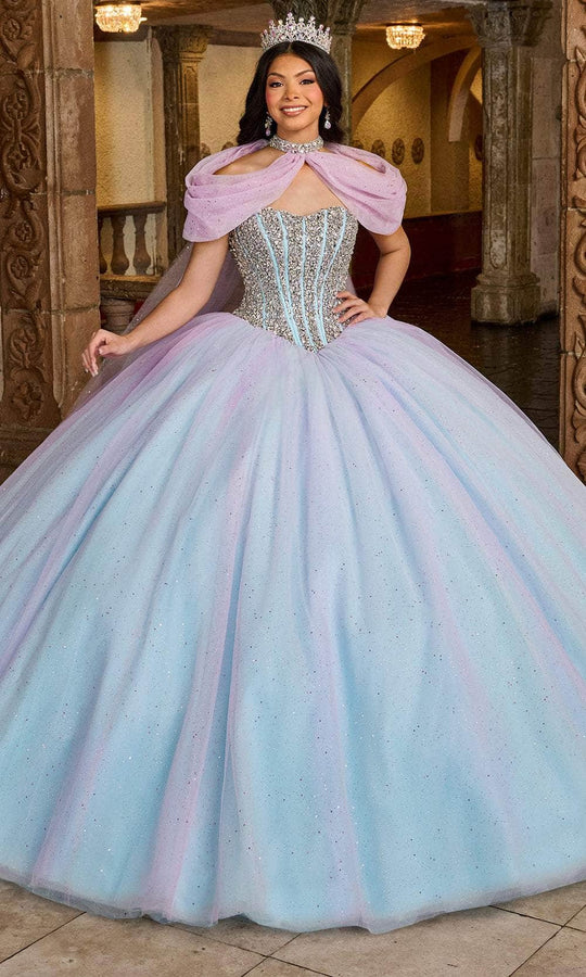 Rachel Allan RQ1130 - Beaded Strapless Ballgown