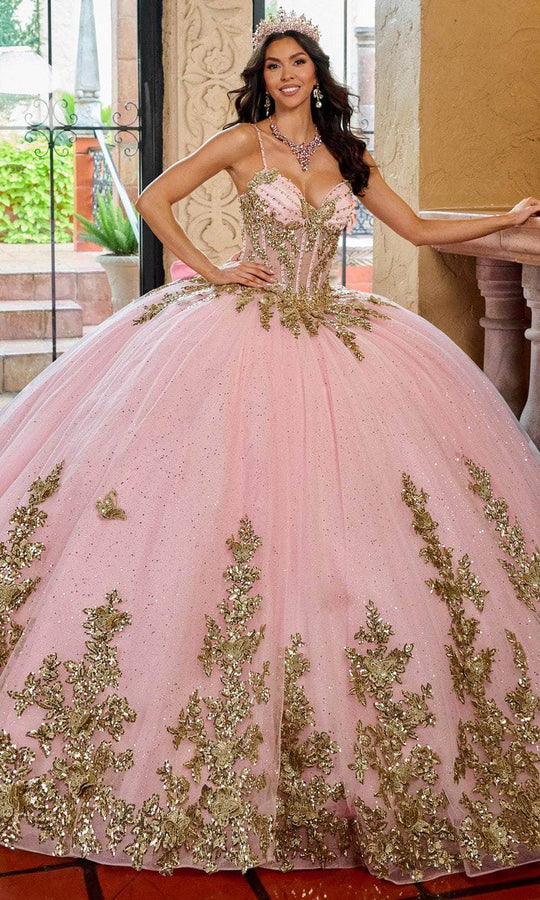 Rachel Allan RQ1158 - Butterfly Embellished Sweetheart Ballgown