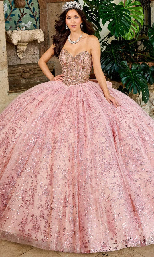 Rachel Allan RQ1160 - Sweetheart Ballgown with Detachable Bow