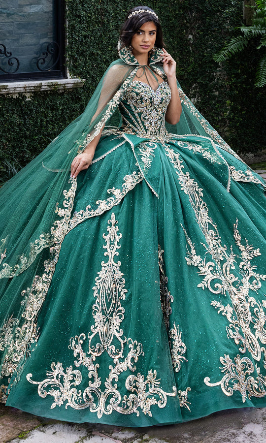 Rachel Allan RQ6015 - Embroidered Ball Gown