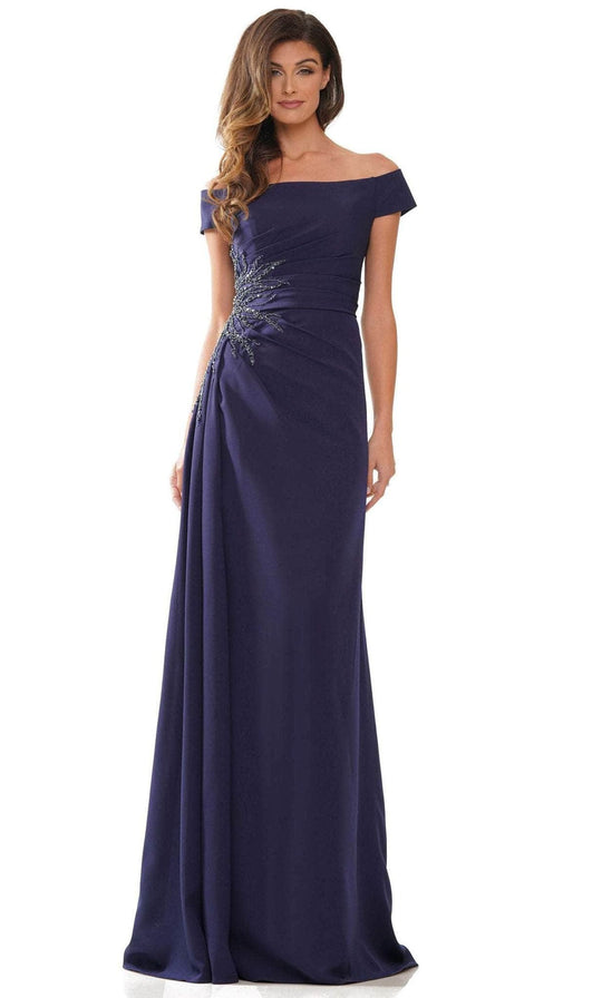 Rina Di Montella RD2806 - Off Shoulder Pleated Formal Wear