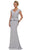 Rina di Montella RD2971 - V-Neck Cap Sleeve Long Gown Mother of the Bride Dresses