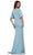 Rina di Montella RD2974 - Surplice V-Neck Pleated Formal Gown Special Occasion Dress