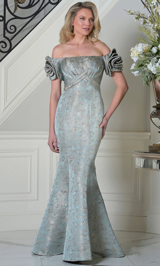 Rina Di Montella RD3512 - Mermaid Off Shoulder Formal Dress