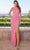 SCALA 60406 - One Sleeve Sequined Evening Dress Evening Dresses