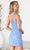 SCALA 60500 - One Shoulder Cocktail Dress with Slit Special Occasion Dress