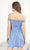 SCALA 60512 - Off Shoulder Ornate Cocktail Dress Special Occasion Dress