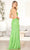 SCALA 60522 - Deep V-Neck Sheath Evening Gown Special Occasion Dress