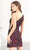 SCALA 60529 - Stripe Sequin Cocktail Dress Special Occasion Dress