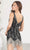SCALA 60712 - Sleeveless Fringed Hem Cocktail Dress Special Occasion Dress