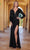 SCALA 61310 - Long Sleeve Sequin Prom Dress Prom Dresses 000 / Black
